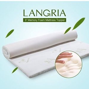 Langria 3 inch gel mattress topper twin